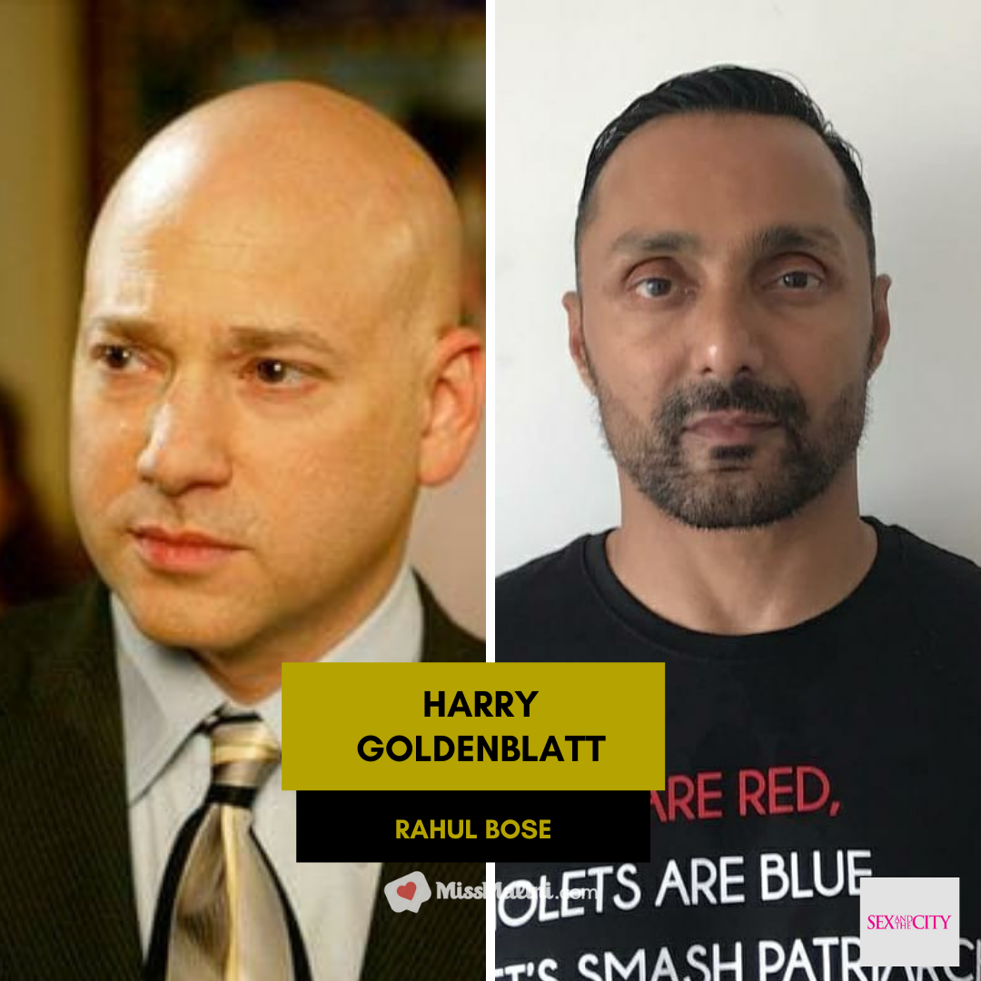 Evan Handler as Harry Goldenblatt; Rahul Bose (Source: Instagram | @rahulbose7)