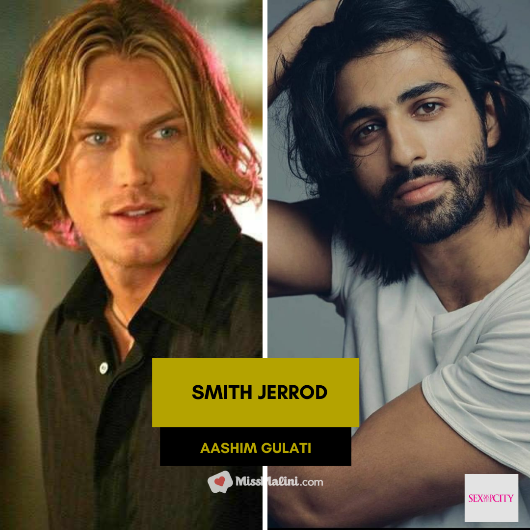 Jason Lewis as Smith Jarrod; Aashim Gulati (Source: Instagram | @aashimgulati)