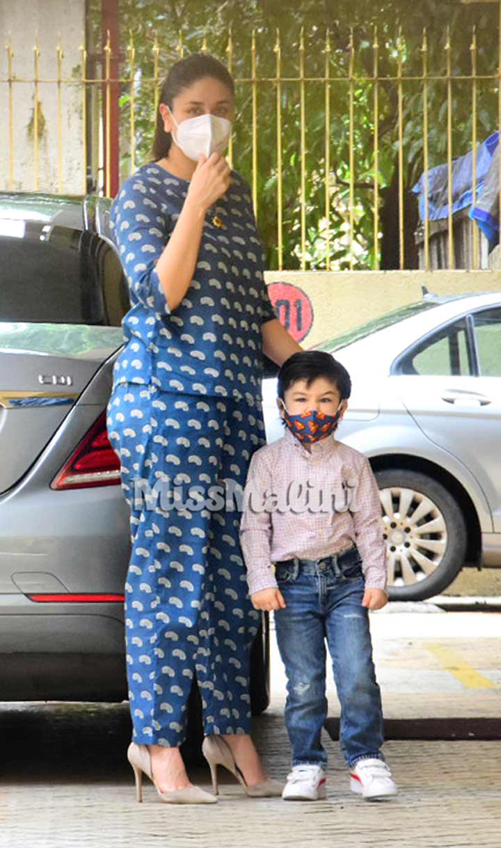 Kareena Kapoor Khan and Taimur Ali Khan