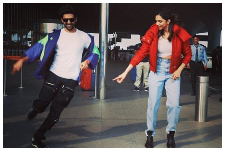 Kartik Aaryan and Deepika Padukone (Source: Instagram | @kartikaaryan)