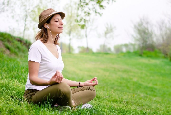 Listening To Guided Meditation By EshanaPhoto | www.shutterstock.com