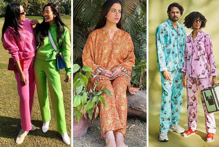 Block Printed Cotton Sleepwear : Pajamas & Nighties
