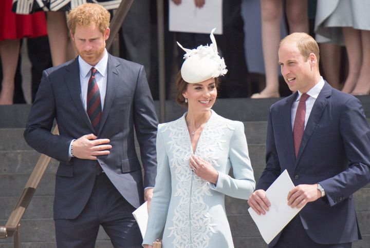Prince Harry, Duchess of Cambridge and Prince William by Mr Pics | www.shutterstock.com