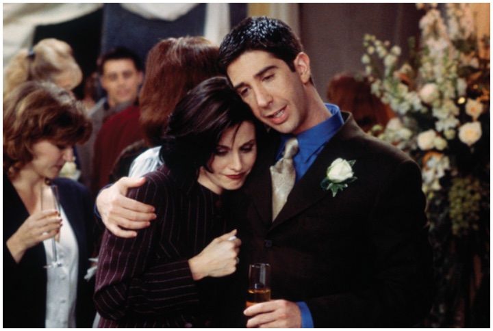 Ross and Monica Geller from F.R.I.E.N.D.S
