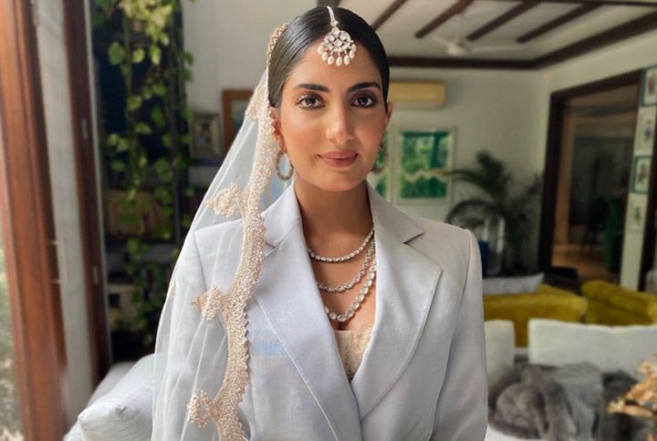 The Indian Bride Whose Bridal Pantsuit Is Winning Hearts