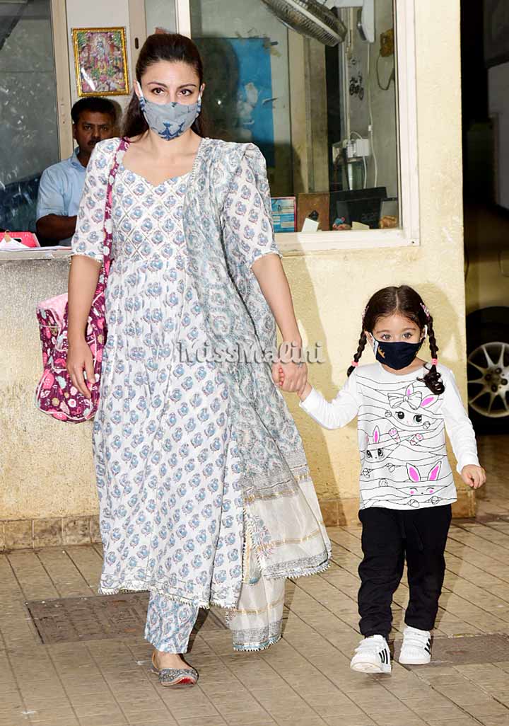 Soha Ali Khan and Inaaya Kemmu