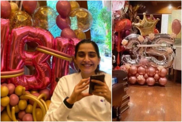 Inside Sonam Kapoor’s 35th Birthday Celebrations At Home In Mumbai