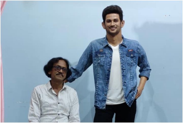 A West Bengal Based Sculptor Creates A Wax Statue Of Sushant Singh Rajput