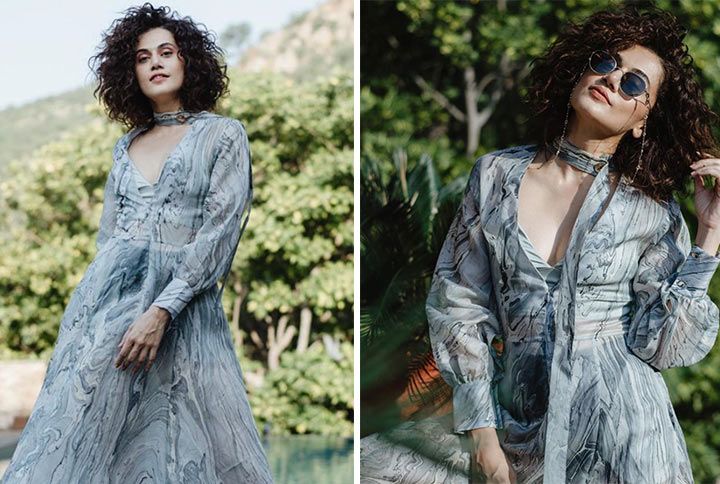 The Print On Taapsee Pannu’s Dress Was Once Everyone’s Wallpaper