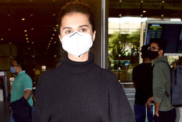 Tara Sutaria Gives Cosy A Sexy Edge With Her Airport OOTD