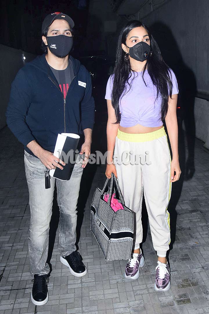 Varun Dhawan and Kiara Advani