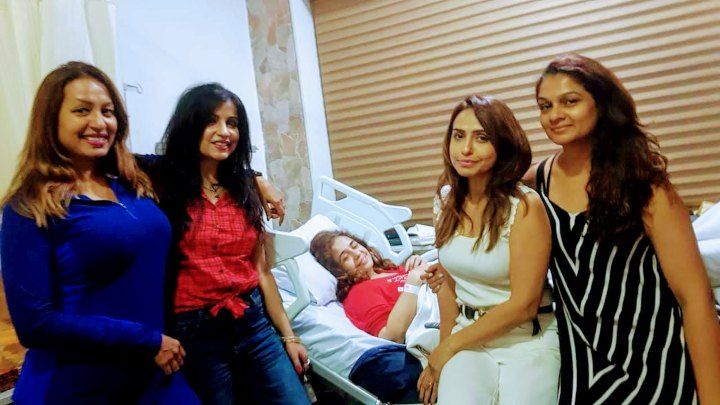 Vandana Sajnani Khattar In The Hospital