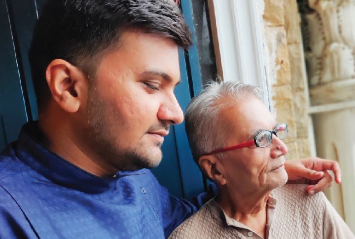 Prayag Mehta With His Dad