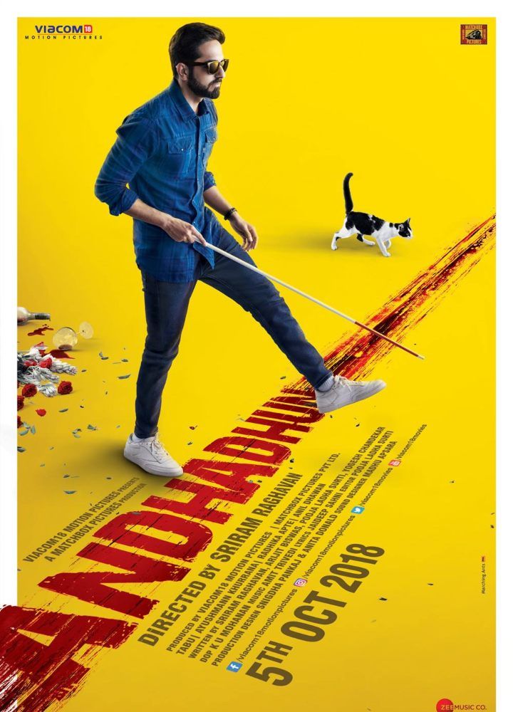 Ayushmann Khurrana in Viacom18 Motion Pictures' Andhadhun