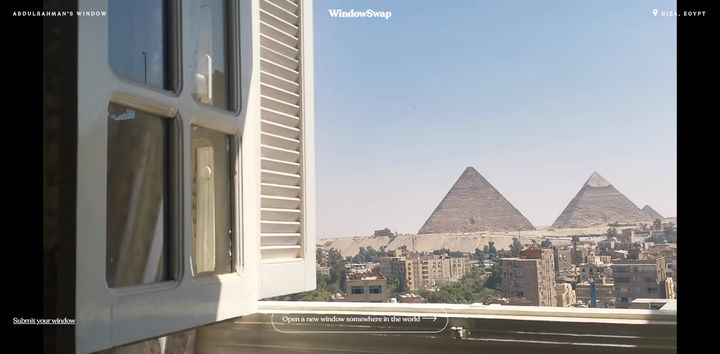 Giza, Egypt (Source: www.window-swap.com)
