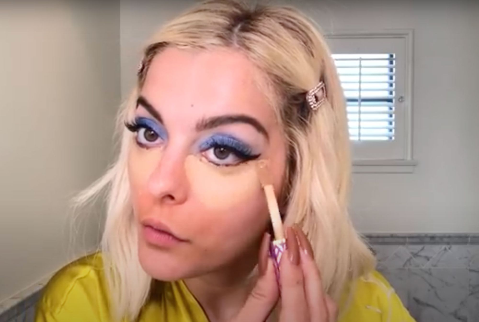 Watch Bebe Rexha Cover Her Dark Circles—It’s Literally The Most Relatable Thing!