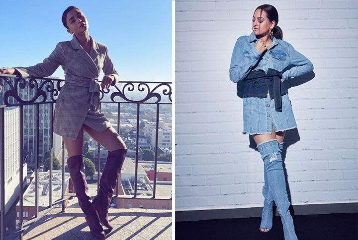 8 Bollywood Celebrities Show Us How To Style Thigh-High Boots
