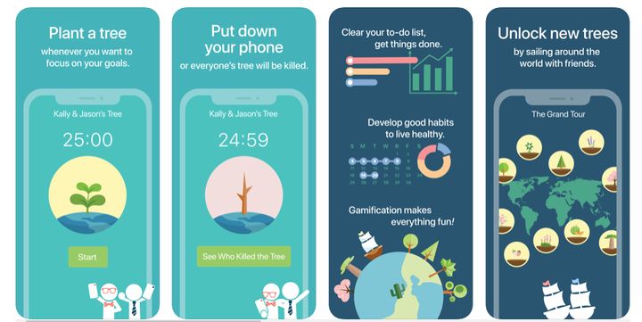 Flora—Focus Habit Tracker (Source: App Store)