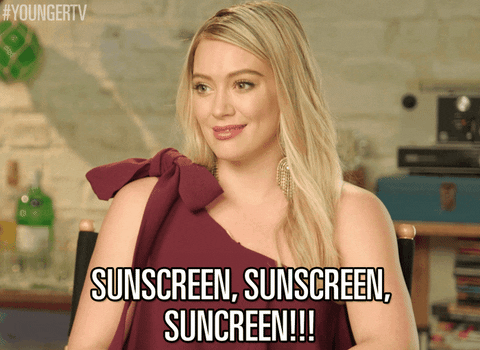Sunscreen Indoors