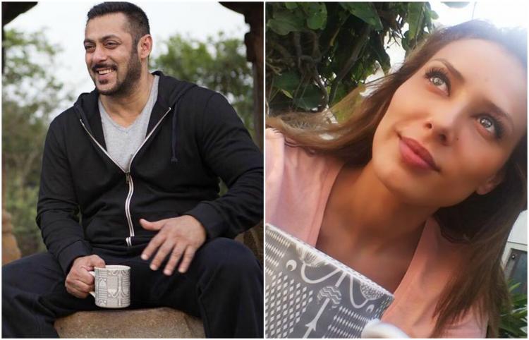 Salman Khan Sneaks Up On Rumoured Girlfriend Iulia Vantur During A Live
