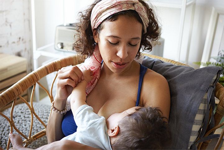 Infancy, motherhood, nutrition, lactation and breastfeeding concept by shurkin_son | www.shutterstock.com