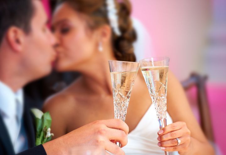 Wedding Champagne Toast By MISHELLA | www.shutterstock.com