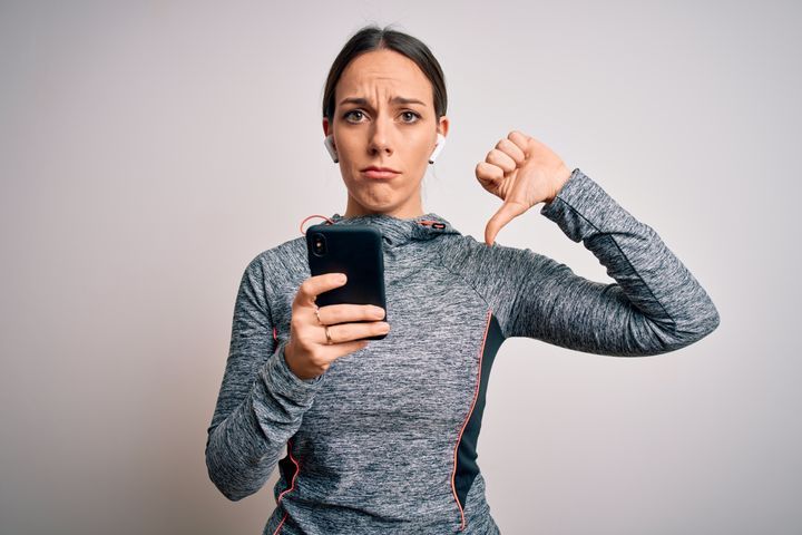 Young woman doesn’t like working out. By Krakenimages.com | www.shutterstock.com