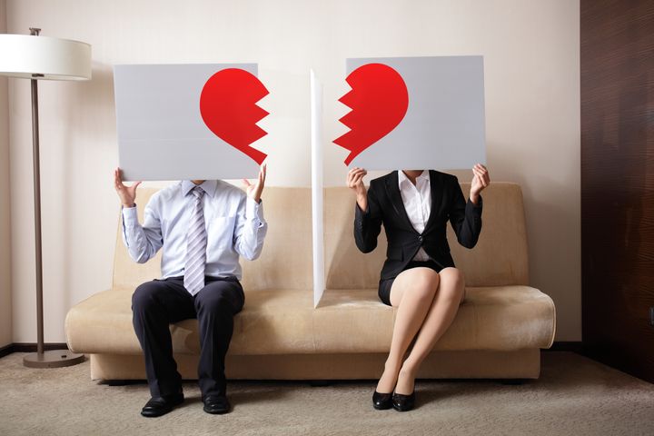 Working with an ex after a break-up. By aslysun | www.shutterstock.com