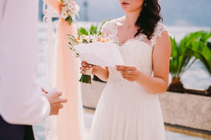 Exchange of vows during the wedding ceremony By shevtsovy | www.shutterstock.com