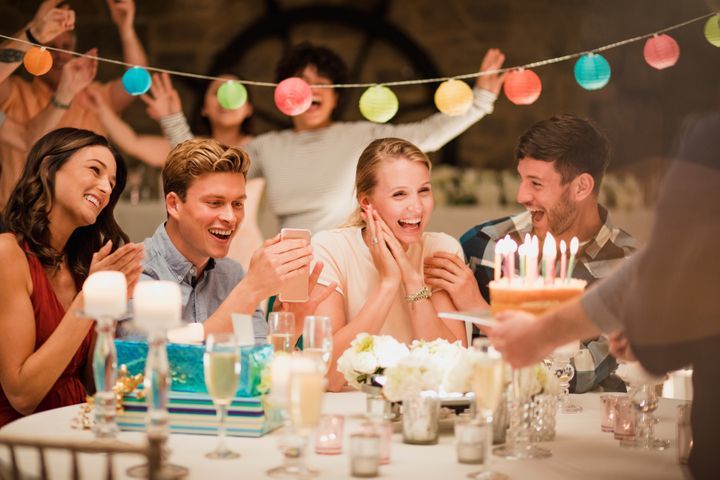 A surprise birthday party. By DGLimages | www.shutterstock.com