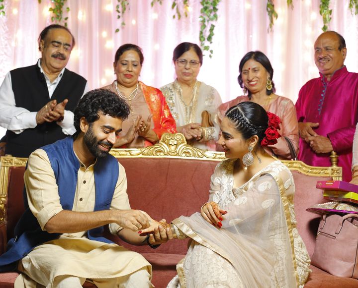 Priya Malik's engagement with Karan Bakshi (Source: Priya Malik)