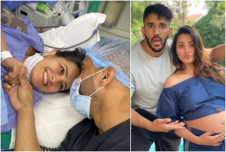 Anita Hassanandani & Rohit Reddy at the hospital; Anita and Rohit (Source: Instagram | @rohitreddygoa)