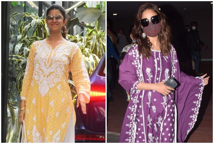 Nimrat Kaur And Yami Gautam Make A Case For Embroidered Salwar Suits