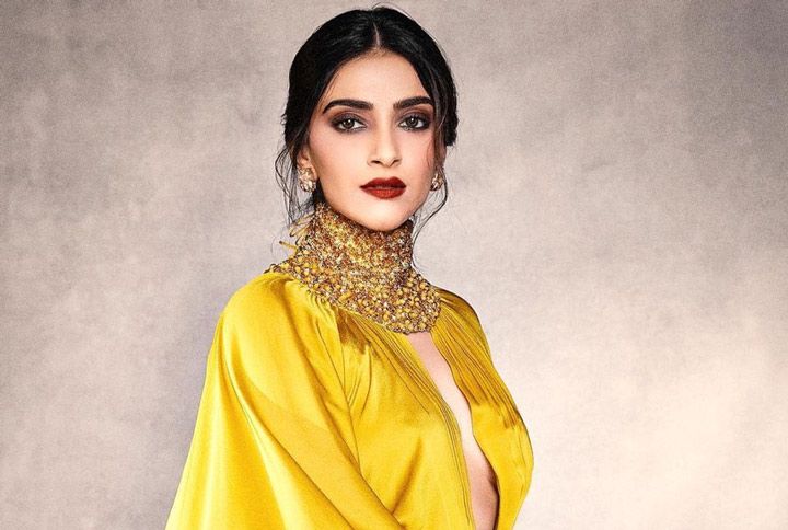 Sonam Kapoor Ahuja Looks Like A Greek Goddess In A Yellow Gown