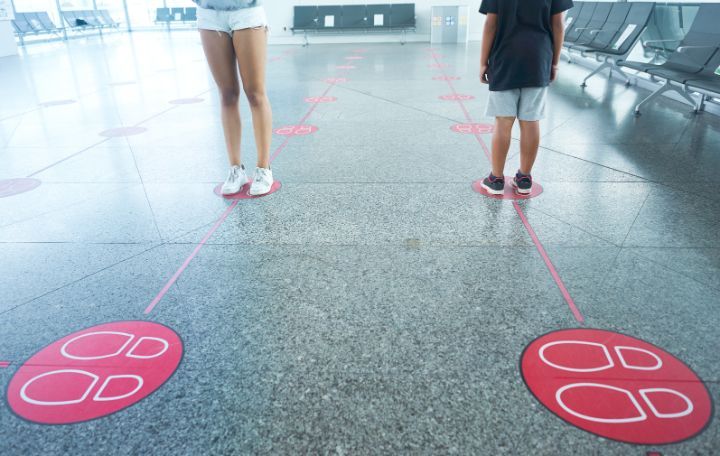 Maintain social distance (Source: Shutterstock)