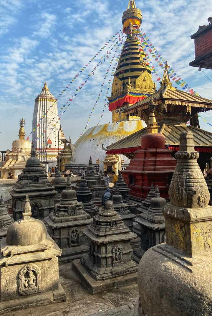 Swayambunath temple