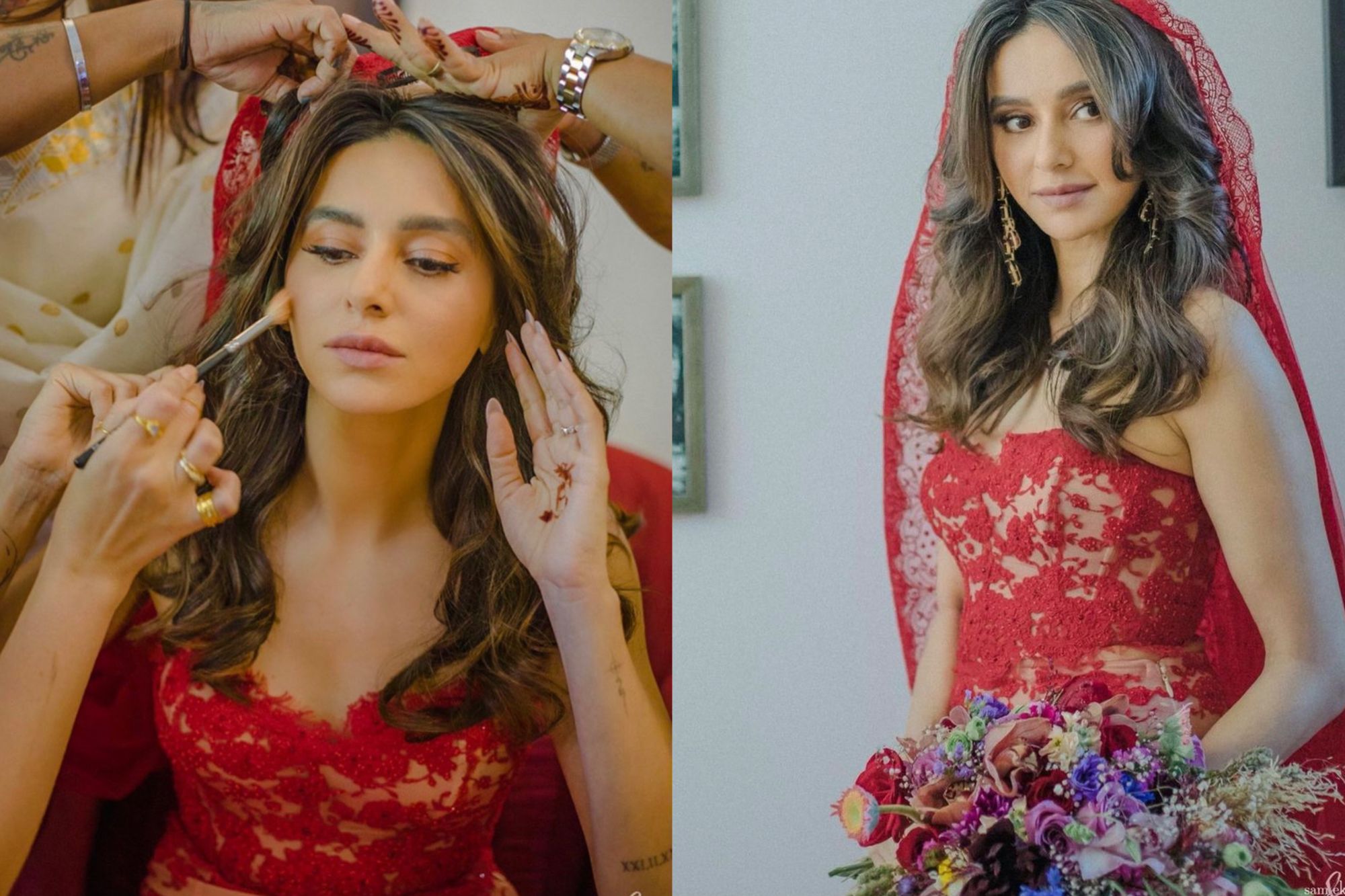 Shibani Dandekar&#8217;s Makeup Artist Spills The Beans On Her Radiant Wedding Makeup