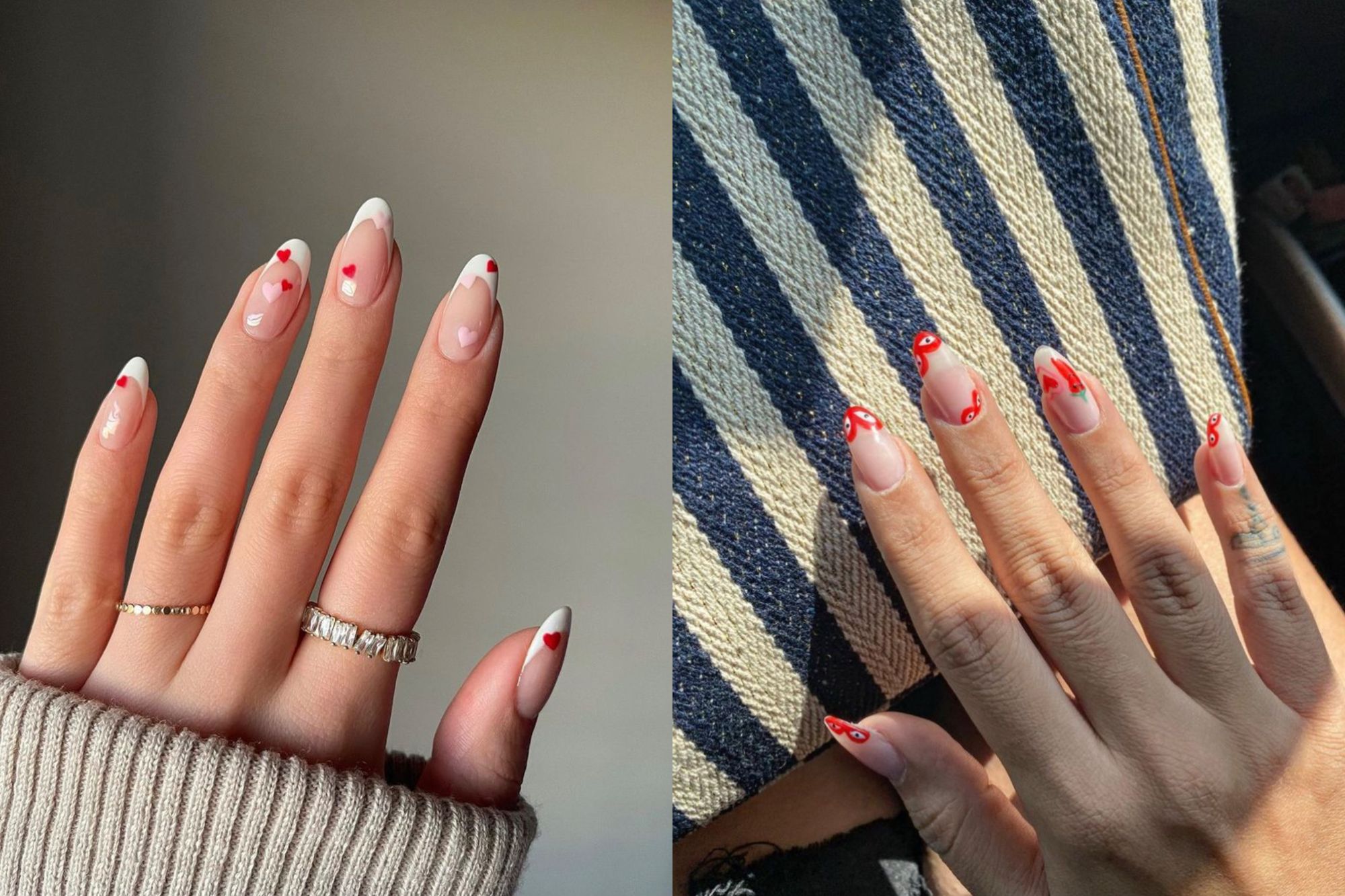 8 Romantic AF Mani Ideas For V-Day Because Love Is In The Nails