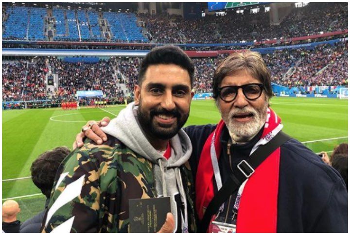 Abhishek Bachchan and Amitabh Bachchan (Source: Instagram | @bachchan)