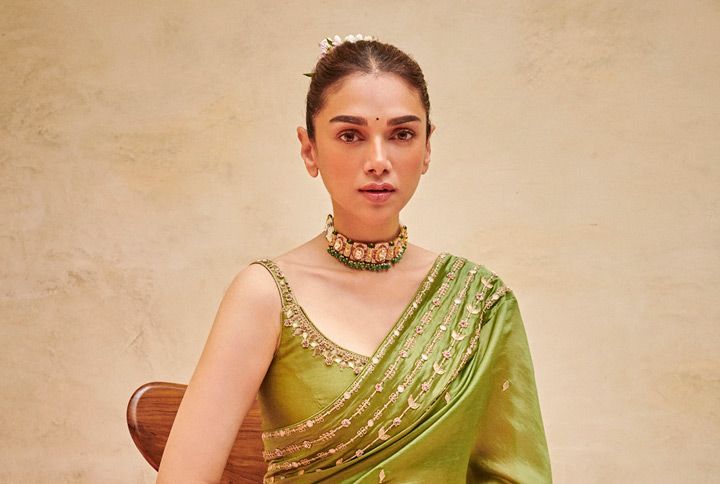 Aditi Rao Hydari Looks Royal In Her Mint Green Desi Look