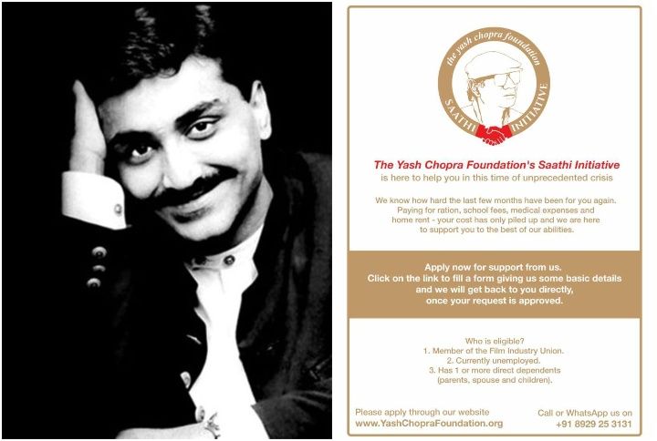 Aditya Chopra Launches ‘Yash Chopra Saathi Initiative’ To Support The Industry’s Daily Wage Earners