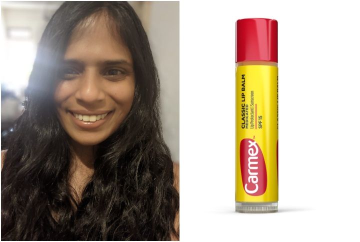 Alisha Fernandes, Carmex Original Stick | (Source: www.mycarmex.com)