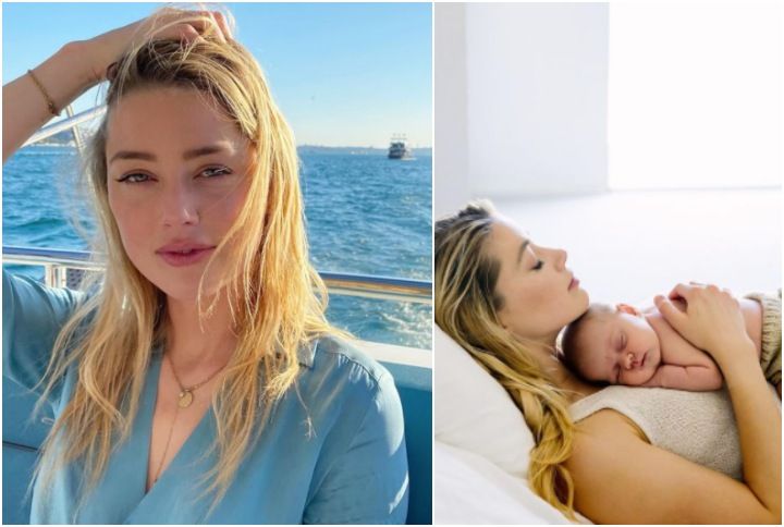 Photo: Amber Heard Shares News Of Welcoming Daughter Oonagh Through Surrogacy