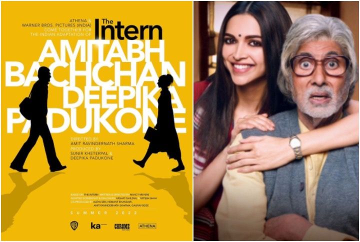 Deepika Padukone Announces ‘The Intern’ Alongside Amitabh Bachchan In A New Poster
