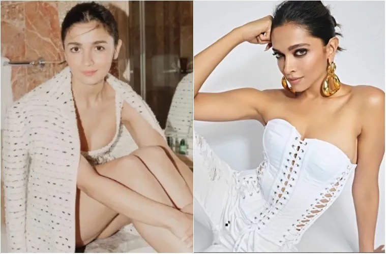 Alia Bhatt And Deepika Padukone Make A Statement In All-White OOTD’s