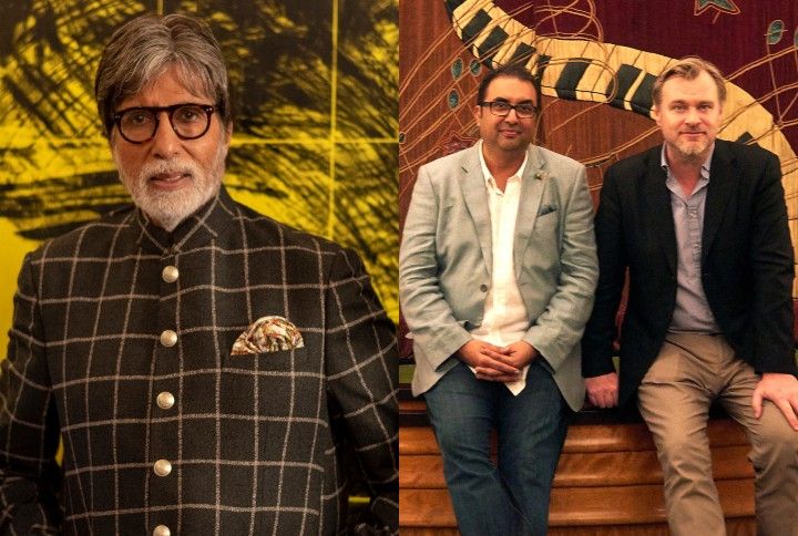 Amitabh Bachchan, Shivendra Singh Dungarpur and Christopher Nolan