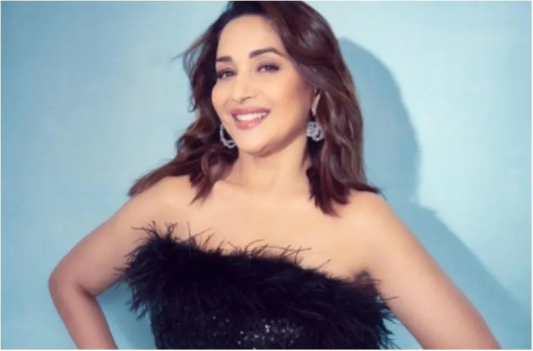 Madhuri Dixit Pulls Out All The Stops In A Black Sparkly Number
