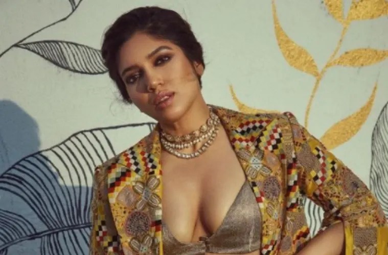 Bhumi Pednekar Sets Our TL Ablaze In A Glamorous Golden Outfit