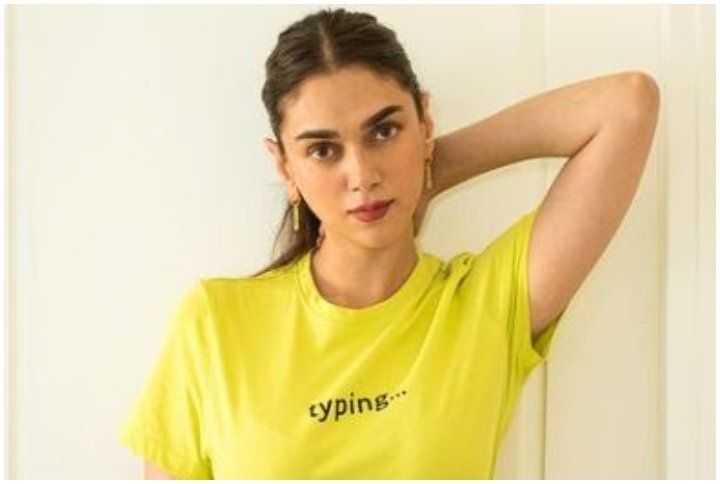Aditi Rao Hydari Wears A Spunky Tee That Seems To Be Our Mood For The Year