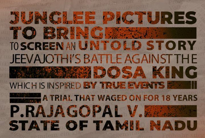 Junglee Pictures To Make A Biopic On Jeevajothi Santhakumar And Her Battle Against Dosa King Rajgopal